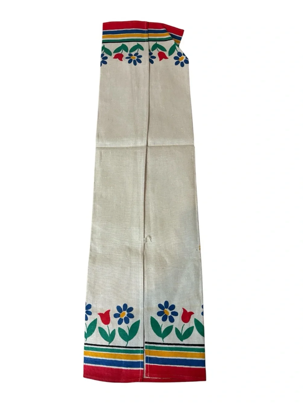 MCM Quality Linens Pure Linen Tea Towel Days Of The Week “Wednesday” Dutch Girl